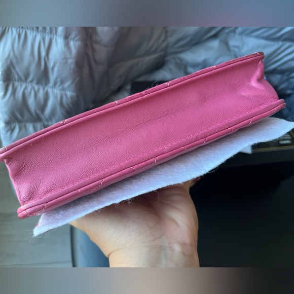 Chanel WOC GHW in lamb skin pink - Picture 16 of 17